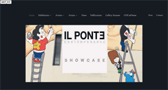 Desktop Screenshot of ilpontecontemporanea.com
